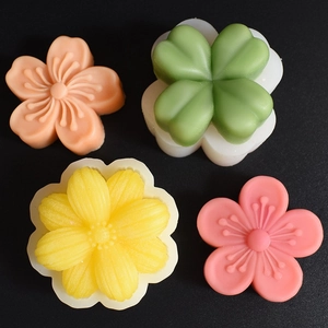 3D flower silicone mold for aromatherapy candles and DIY crafts including sunflowers