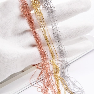 Close-up of s925 silver star necklaces in rose gold, gold, and silver finishes
