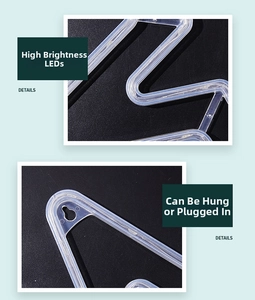 Solar Christmas LED light details showing high-brightness beads and versatile mounting