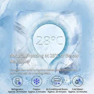 Cooling Neck Ring PCM Phase Change Material TPU Reusable Physical Cool Ring Summer Outdoor Sports Heatstroke Relief