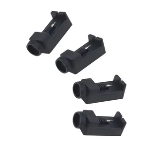 Kit extractor de eslabones para correa de reloj negro con pasador metálico