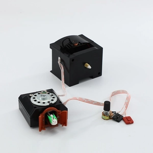 Electronic Cuckoo Clock Movement Kit Bird Chiming Mechanism With Speaker DIY Wall Clock Repair Parts Quartz Plastic