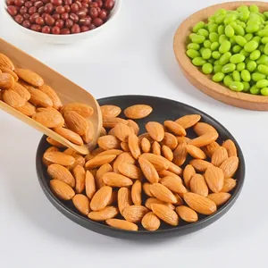 Simulation Almonds Badam Nuts Realistic Fake Dry Fruit Model PVC Photography Props Window Display Home Decor Teaching Aid