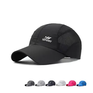 Cappellino Da Baseball In Mesh Ad Asciugatura Rapida Traspirante Protezione Solare Cappello Sport Per Uomo Donna Poliestere