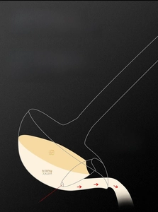 Detailed diagram of 304 stainless steel oil separator ladle showing fat separation logic