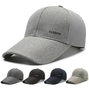 Casquette De Baseball En Maille Pour Hommes Bord Prolongé Pare-soleil Respirant Chapeau De Sport De Pêche Réglable