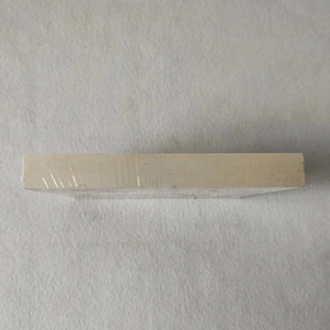Detail view showing the side thickness and protective plastic wrap of the heart decor set