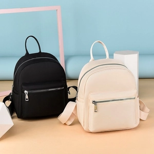 Mini Rucksack Damen Wasserdicht Oxford Tuch Leicht Mehrere Taschen Mode Kleiner Reiserucksack Diebstahlschutz