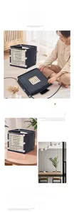 Close-up of black felt storage box with woven bamboo side panels and metal rivets