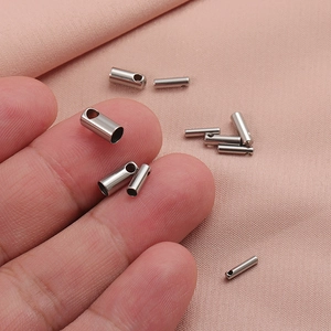 Connecteurs de perles à écraser tête de serpent en acier inoxydable pour bijoux DIY