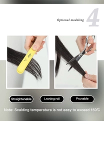 Styling-Optionen für Ombre-Perücke: Schneiden, Glätten und Locken bei 150 Grad Celsius im Detail