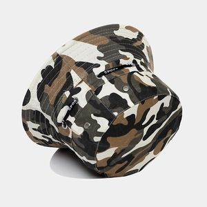 Outdoor-Wende-Anglerhut in Camouflage mit SPORT-Kordelzug für den Sonnenschutz