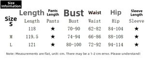 Detailed size chart with measurements for the slim fit backless stitching long dress