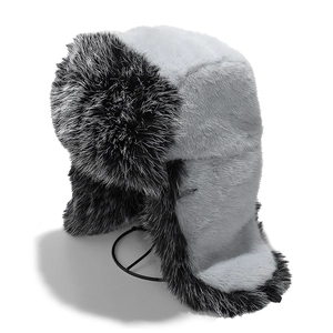 Women Winter Trapper Hat Faux Fox Mink Fur Thickened Warm Ear Flap Russian Style Ski Cap Windproof Outdoor Fashionable