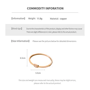Detailed size guide for 18K gold plated oval bangle showing dimensions and weight info