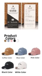 Close-up of five colorful sherpa baseball caps showing ESTW NO-NOA embroidery and tags