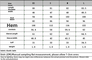 Detailed size chart for the herringbone wool blazer with precise measurements in centimeters