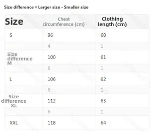 Size chart for women's sequin long sleeve top showing bust and length measurements