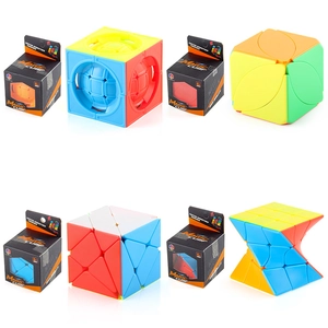 Irregular Shaped Third Order Speed Magic Cube Puzzle Toy Smooth Rotation Educational Brain Teaser For Kids And Adults