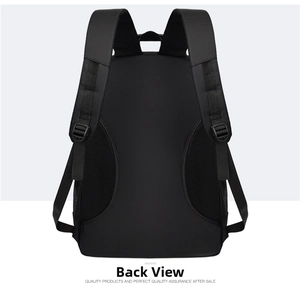 Detail view of breathable honeycomb mesh back and ergonomic S-shaped shoulder straps