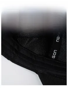 Close-up of the black sweatband inside the hat featuring high-quality stitching detail
