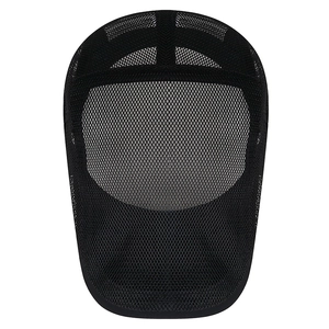 Lightweight black mesh ivy cap for men and women featuring breathable honeycomb fabric