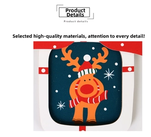Détail de l'ornement de Noël découpé au laser avec motifs de cerf et de flocons de neige