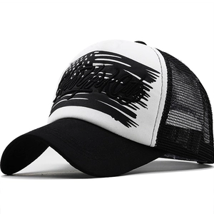 Trucker Hat Cotton Mesh Baseball Cap Breathable Sunshade Outdoor Adjustable New York Embroidery Casual Sport Unisex