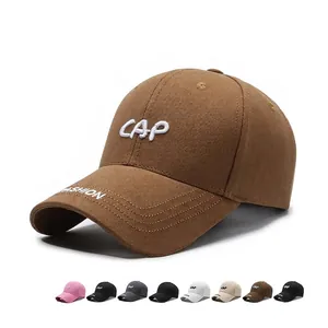 Casquette De Baseball En Coton Broderie 3D CAP Mode Boucle Métallique Réglable Chapeau De Soleil Décontracté