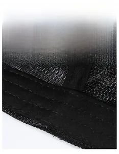 Macro view of breathable mesh fabric and moisture-wicking sweatband on outdoor fishing cap