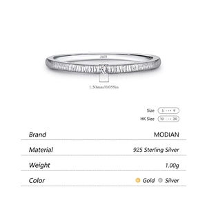 Textured S925 sterling silver ring with princess cut cubic zirconia for women
