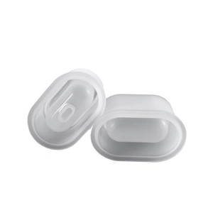 DIY translucent silicone resin molds for AirPods 2 charging case protective covers