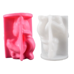 DIY silicone molds for Alice plant pot and goddess statues for resin or gypsum craft