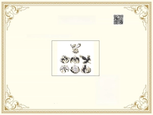 Copyright certificate for original black and white mythical beast enamel pin designs