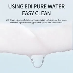 Avocado facial makeup remover wipes made with pure EDI water for deep gentle cleaning