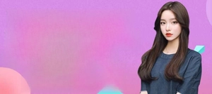 Professional lifestyle promotional banner featuring an Asian female model for fashion jewelry