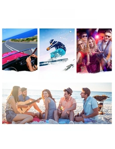 Detail view of polarized sunglasses with UV protection for driving and outdoor sports