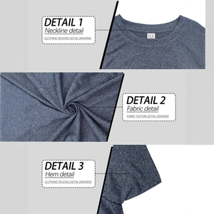 Men's dark gray heavyweight Henley T-shirt in rib-knit cotton with slim fit design