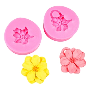 Lot de moules camélia en silicone pour fondant, chocolat et artisanat floral créatif