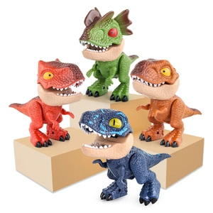 Dinosaur Stationery Multifunctional Plastic Cartoon Kids School Supplies Sharpener Stapler Eraser Ruler Pencil