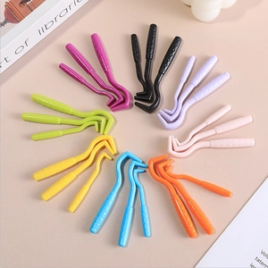 3-piece set of colorful tick remover hooks for dogs and cats in various vibrant colors
