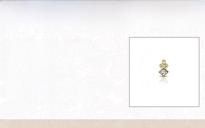 Detailed technical specification table for gold plated 925 sterling silver stud earring