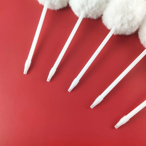 Creative Christmas Santa Claus plush pens and reindeer holiday gift ballpoint pens set
