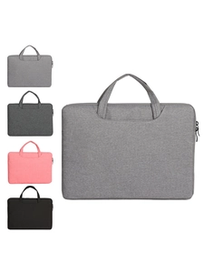 Laptop Handbag Waterproof Polyester Canvas Shockproof Lightweight Protective Sleeve Case For Notebook Tablet Business Travel