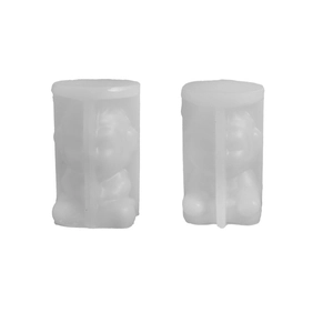 Cartoon Affe Silikonform Set für DIY Kerzen und Harz mit flexibler Textur für Handwerk