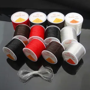 Round Elastic Crystal Cord Beading String For Jewelry Making DIY Bracelet Necklace Strong Stretch Thread Multi Color Accessory