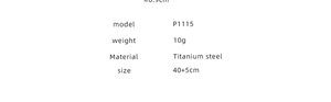 Specifications for 18K gold plated titanium steel heart necklace, size 40+5cm and weight 10g