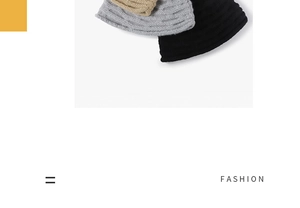 Flat lay detail showing a variety of ribbed knit beanie hats in neutral colors