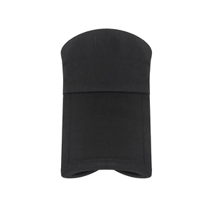 Breathable black quick-dry marathon sun visor hat for summer outdoor sports