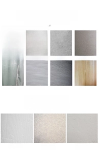 Installation guide showing suitable wall surfaces for wall-mounted toilet brushes